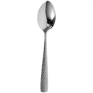 Spoons Ice Tea Stirring Tableware Mixing Stainless Steel Scoop Soup Cream Coffee Cutlery