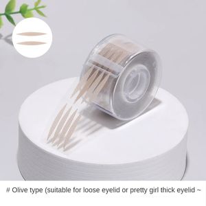 Double Eylid Tape große Augen Unsichtbares Augenlid Stiker Spitzen Augenliftstreifen oder L Augenlid Stikers Kleber Aufkleber Make -up -Werkzeug