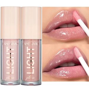 12 Colors Mirror Pearl Lip Gloss Waterproof Long Lasting Moisturizing Lipstick Shine Glitter Lip Gloss Women Makeup Cosmetics 240410