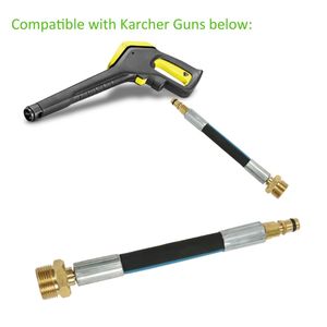 KARCHER K FAUCET水圧洗濯機アダプターシャワーチューブガーデンヤード水散水用の真鍮製クイックコネクタアダプター