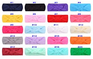 Детские повязки на голову Bebe Headwrap Takes Classic Nate Nylon Headwrap Super Spet Estrecty Nylon Hair Bands для новорожденных малышей детей 5180905