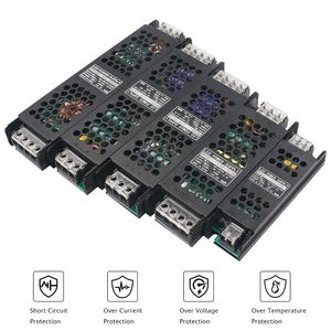 Trasformatore di alimentazione a LED da 12 V 24 V 60W 100W 200W 300W 400W 500W Driver LED A/D Convertitore A/D Super Thin Shin per lampadina a strisce di luce a LED