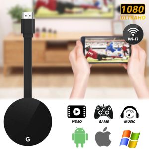 Caixa G7S 4K TV Stick 2.4g/5g WIFI WIFI HDMICompatible Receptor Anycast for Google for Miracast AirPlay Dlna Dongle