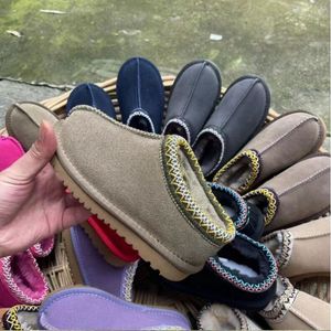 Toddler Tasman II Slifors TAZZ SCARPE BAMBINO BASSI CHAPINA SLIGHI SHEEPSCHE SHEARLING CLASSICA MINI MINI MUNITÀ MULI INVERNO INVERNO LAPOLA PICCOLA