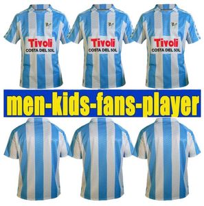 2024 2025 Camiseta Malaga CF Soccer Jersey 120 Aniversario Kids Kit Remak