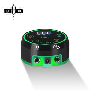 Suprimentos de tatuagem digital Profissional A fonte de alimentação Atualizada Mini Aurora II Supplimentos de tatuagem LCD para tatuagem Hine