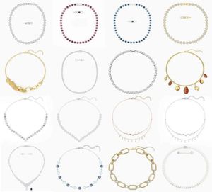 Modetillbehör Original Oval Exquisite Luxury Halsband Shi Crystal Women's Advanced Romantic Jewelry Birthday Gift4438215