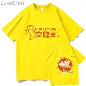 Mens t Shirts Anime Dorohedoro Hungry Bug Manga the Gyoza Fairy Men/women Graphic Sweatshirt Vintage Summer Cotton T-shirt Unisex Tee