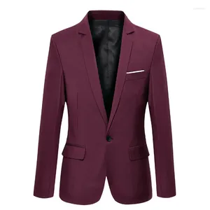 Ternos masculinos SS6384 Men's Autumn's Loose Small Suit Corean Version of the Trend British Style Leisure West Jacket