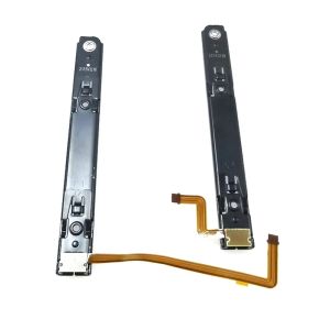 Original Repart Part Right And Left Slide Rail With Flex Cable Fix Part For Nintendo Switch OLED Console NS Rebuild Track