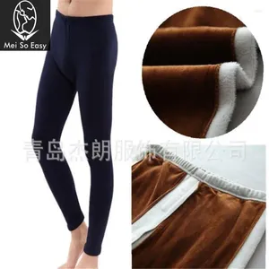 Men's Thermal Underwear Arrival Warm Men Winter Wholesale Manufacturers Super Large Long Johns Velvet Soft Comfort Pants Plus Size XXL-7XL