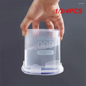 Bottiglie di stoccaggio 1/2/4ps Serbatoio a base di alimento Contenitore forte Contenitore Anti-slitta