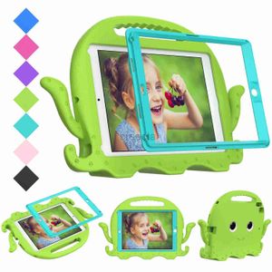 Tablet PC Case Bags Case Eva per iPad Air 5 10.9 2022 Mini 3 4 5 6 Pro 11 9.7 10.2 2019 2020 2021 Octopus Kids Tablet Cover IPad 7 8 9 10 ° Gen Caso 240411