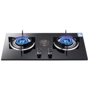 A15 Household Energy-Saving Stove Desktop Gas Stove Double-Head Burner 4.2KW Fierce Stove Liquefied Gas/Natural Gas