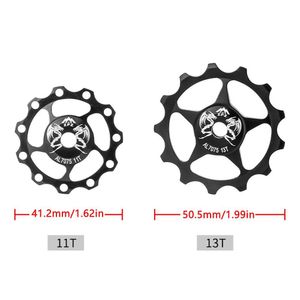 Muqzi Mtb Road Bike 11t 13t Алюминиевый сплав сплав -жокея задний переключатель керамический подшипник велосипед