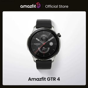 Нарученные часы Новый Amabfit Gtr 4 Интеллектуальная Alexa строит 150 Sport Mode Bluetooth Phone Call Intelligent 14 -дневный срок службы батареи