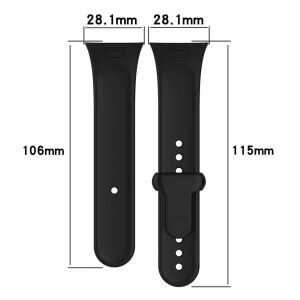 Silikonrem för Xiaomi Redmi Titta 3 Tillbehör Ersättning Arvband Soft Sport Belt Armband Correa Mi Watch Lite 3 Band