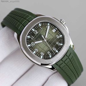 Mens İzler Zarif Hareket Otomatik Hareket 42.2mm Konforlu Kauçuk Kayış Su Geçirmez Aydınlık Dhgate Kol saatleri Montre De Luxe El bombardıman Aquanaut U1