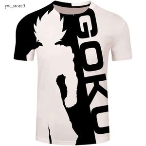 Herr t-shirts mode anime goku 3d tryckt t-shirt män kvinnor sommar casual tecknad kort ärm harajuku streetwear overiz