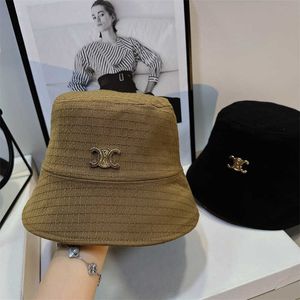 CELIES SUN HAT Triumphal Arck Fishermans Hat Womens Summer 2024 Новый солнцезащитный крем Солшащий маленький край Black Big Brim