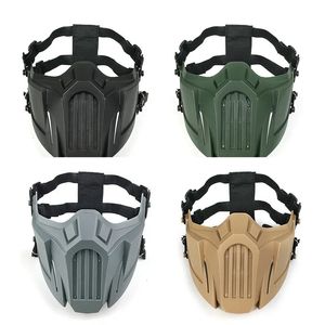 Outdoor Masquerade Respirator mask Windproof Dustproof Cosplay Skiing Cycling Sdjustable Safety Face Mask mascaras 240328