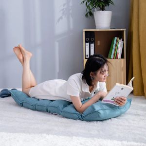 Moderner einfacher faltbarer Stuhl Tatami Rückenlieger Relaxstuhl Multi-Grear Verstellbares Einzelbett Hochkugel Schwamm große Sofas