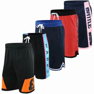 Calça venda quente masculino adulto shorts de basquete respirável shorts de corrida ao ar livre esportes de bolso de fitness calças curtas shorts de praia soltos