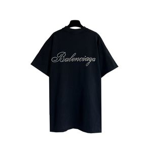 T-koszulka designerska masy mody koszulki męska koszula na top damskie Tshirt Crew Szyjki
