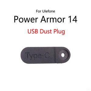 Original For Ulefone Power Armor 14 Type-C Charge Plug USB Charging Port Protector Cover Earphone Dust Plug