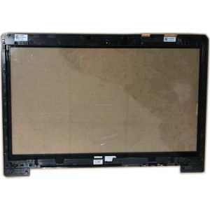 Skärm JADA5343RA 5343R PFC2 Touch Screen Digitizer Glass med svart ram för för Asus VivoBook S400 S400C S400CA Laptop