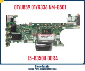 マザーボードストーンタスキンの改装01yr336 01yu859 for lenovo thinkpad t480ラップトップマザーボードET480 NMB501 I58350U CPU DDR4メインボード