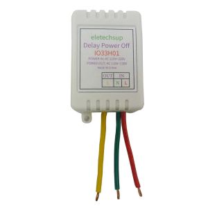 1-480Min Timer Adjustable Disconnect Delay Controller AC 110V 220V Power-ON Delay OFF Relay Switch 7A Output Current Relay Board