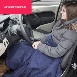 Blankets Car 12V Heating Blanket Portable Emergency Breathable Electric Warming Mat Body Warmer Automotive Automobile Outdoor Equipment