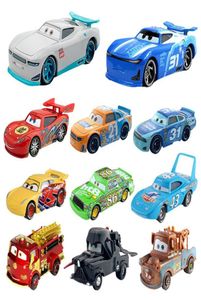 قصة سيارة سبيكة لعبة Die-Fang Fei Ge McQueen King Road Fighter Sari Sheriff Kabu Baby 'S285Z2300611