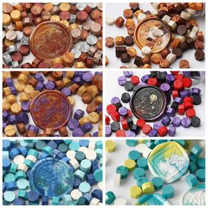 50pcs/Bag Color Wax Beads Particles Vintage Sealing Wax For Seal Stamp For Scrapbooking Craft Gift Wedding Invitation