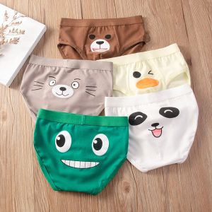 Pantaloni 4pcs ragazzi mutandine mutande biancheria intima cortometraggi per bambini slip abiti pantaloni