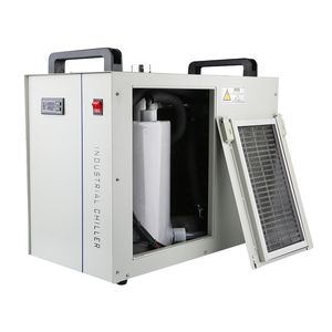 CW5200 Chiller Lazer Su Deposu Soğutma Borusu AC 1PH 220V Endüstriyel Buz Su Makinesi CNC Gravür Makinesi Mil Soğutma