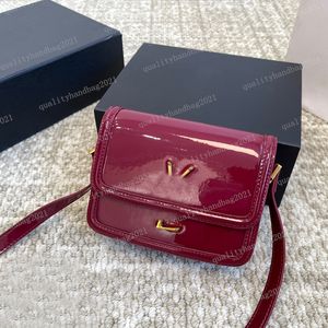 Solferino Small Multi Color Box Leather Axel Bag designer Luxury Crossbody Bag Högkvalitativ mode axelväska väska väska plånbok munnen röd väska lr