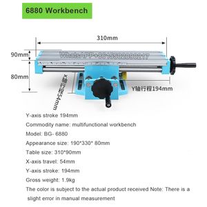 Mini Точность измельчаемое таблица Workbench Mill Machin