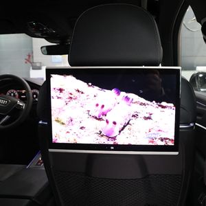 13,3 tums bilhuvudstöd bakmonitor för Audi Q7 Q8 Android 12.0 4K Videospelare WiFi Bluetooth USB Airplay Tablet Touch -skärmar