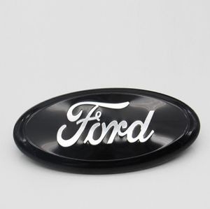 1PC dopasowanie do Forda 20042014 F150 Mirror Black Silver Front Grill Badgetailgate Emblem Oval Decal7840819