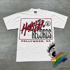 Мужские рубашки белые Hellstar Records Мужчины Женщины Дизайнерская рубашка для рубашки.
