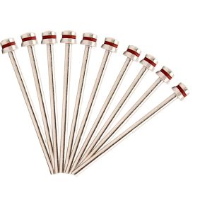 10pc de retenção de agulha de pegada de agulha polida haste haste Mandrel Burs Tool Rotary para polidor Machine Cutting Dental Material