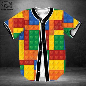 Cowboy Life Baseball Trikot Shirt 3D überall über bedruckte Baseball -Trikot -Shirts Hip Hop Tops