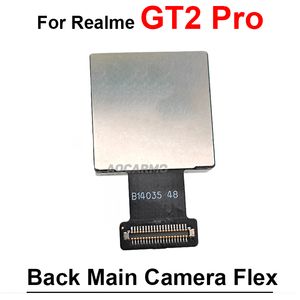 För Realme GT2 Pro Original ansikte och bakre bakre huvudkamera Modul Flex ersättningsdelar