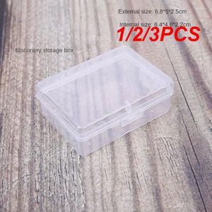 Storage Bottles 1/2/3PCS Small Transparent Box Practical And Convenient Collection Container Accessories Universal