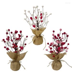 Dekoratif Çiçekler Sevgililer Günü için Yapay Kalp Şube Ağacı Ev Bahçesi Düğün Dekor Dropship