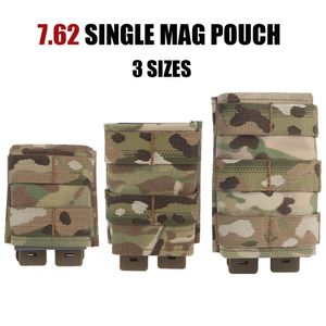 Tactical Magazine Beutel Militär 7.62 Single Pistol Mag -Tasche Kywi Kydex Keil Einsatz Mag Belt Bösartigkeit Clip Airsoft Jagdausrüstung