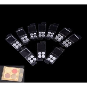 Eyebrow Tools Stencils 10set Empty Magnetic Case Eyeshadow Pigment Aluminum Palette Pans Makeup Eye Shadow Case6830077 Drop Delivery H Otvz7