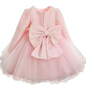 1 anno di compleanno per bambini Battesimo vestito da battesimo del neonato Princess Vestitido per bambini Regalo in pizzo Abito da battesimo abiti da battesimo 2T5011492